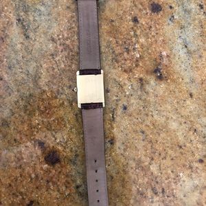 Vintage Cartier Tank w Leather band